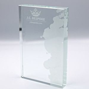 EXPRESS GLASS AWARD - 128MM (15MM THICK) - AVAILABLE IN 3 SIZES